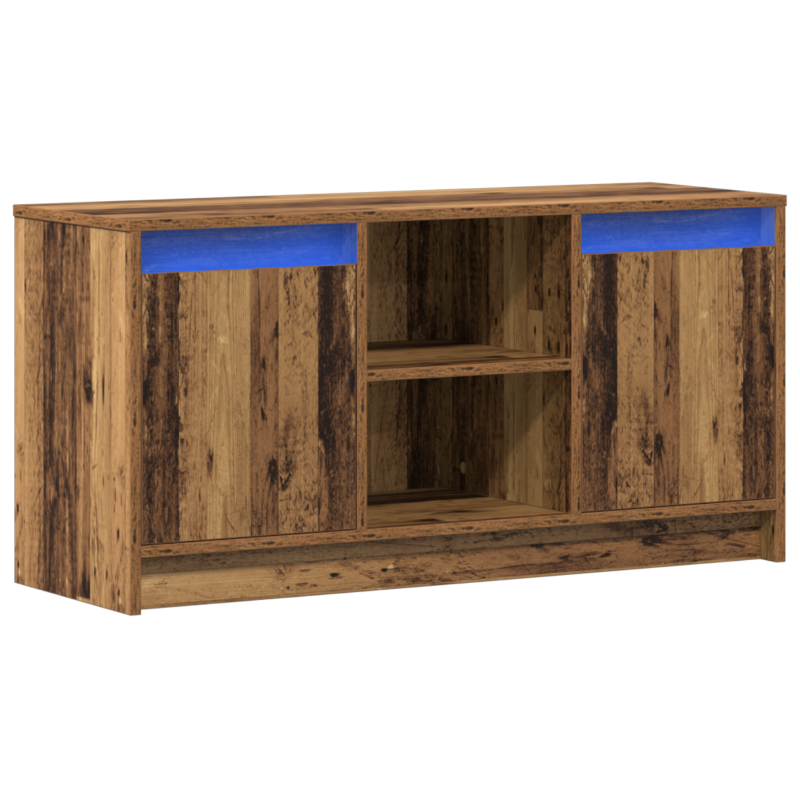 Unterhaltungszentrum Altholz Holzwerkstoff 100 x 34,5 x 50 cm