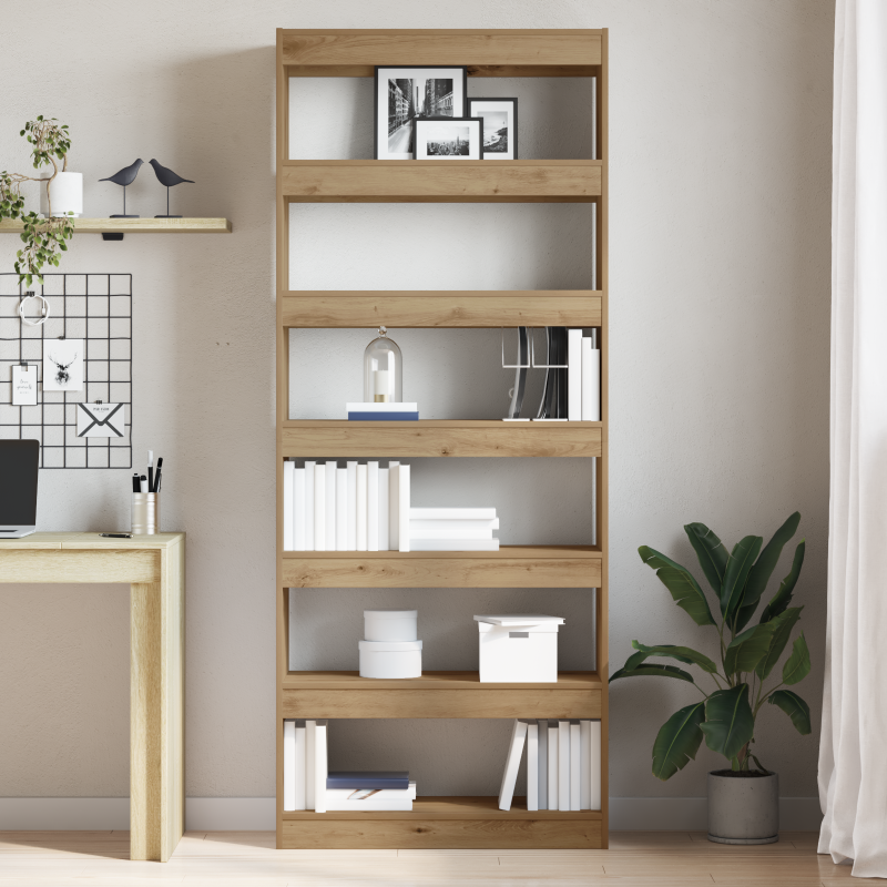 Artisan Eichenbücherregal Artisan Eiche Holzwerkstoff