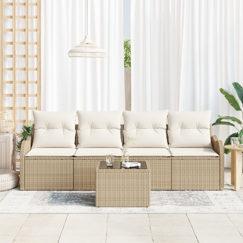 Boxspringbett mit Matratze & LED Blau 80x200 cm Stoff