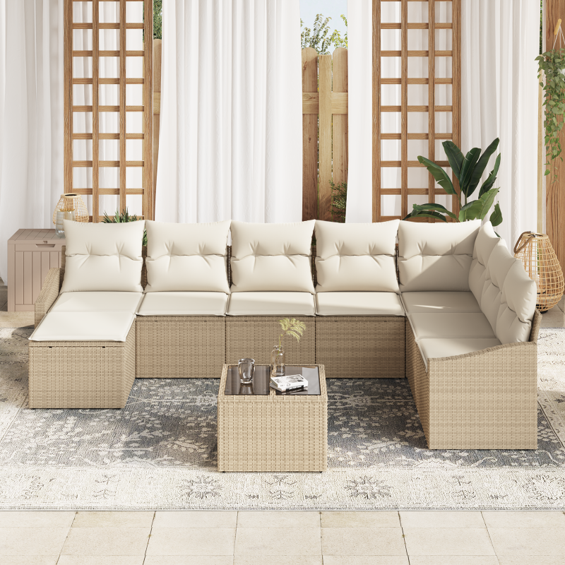 Boxspringbett mit Matratze Taupe 80x200 cm Stoff
