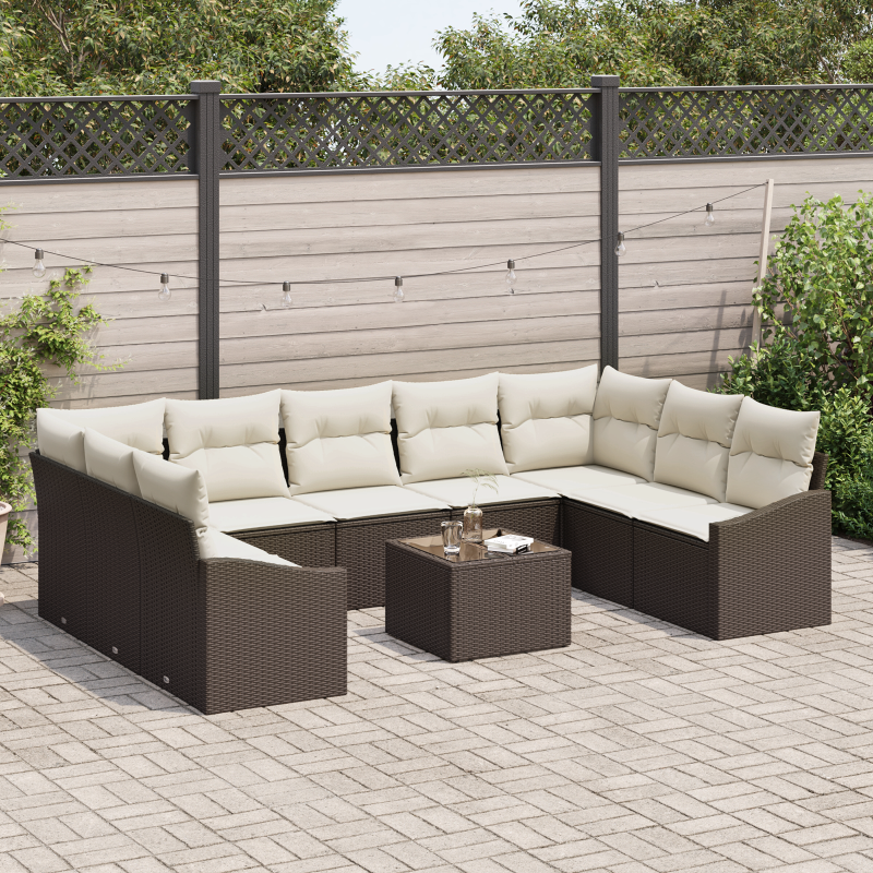 Boxspringbett mit Matratze Creme 160x200 cm Stoff