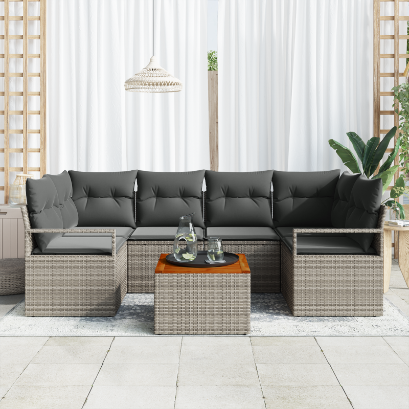 Boxspringbett mit Matratze & LED Dunkelbraun 120x190 cm Stoff