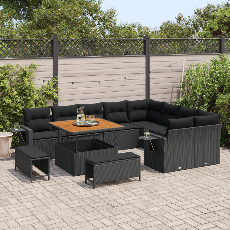 Boxspringbett mit Matratze Taupe Super King Stoff