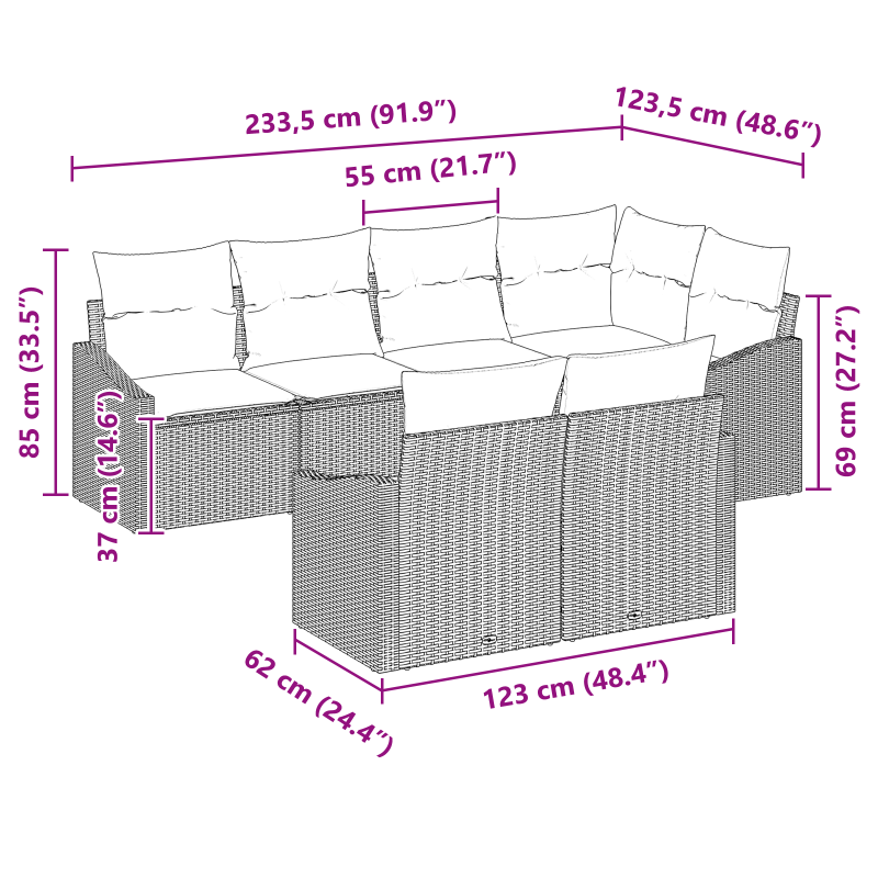 Bücherregal Bett Grau Sonoma 120x200 cm Holzwerkstoff