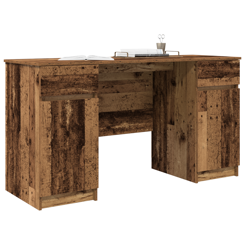 Schreibtisch Alte Holz 140x49x76 cm Holzwerkstoff