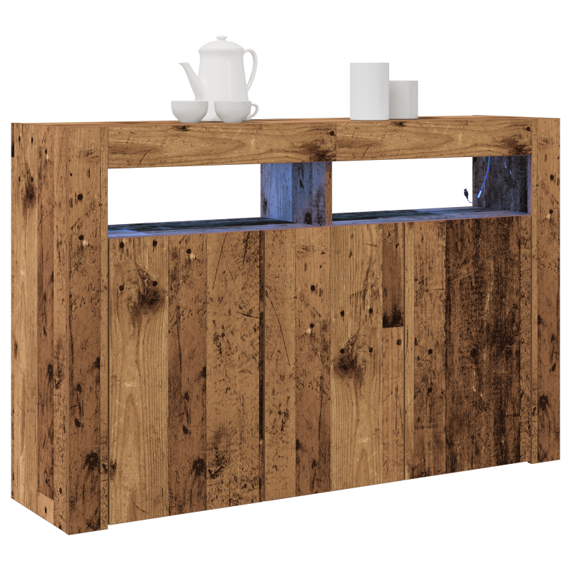 Sideboard Alte Holzoptik Holzwerkstoff 116 x 30 x 75 cm Sideboard