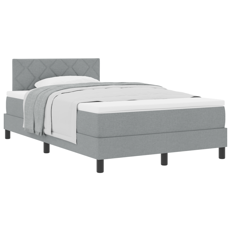 Regalbett Grau Sonoma 180x200 cm Holzwerkstoff
