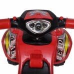 Rotes Aufsitz-Quad für Kinder mit Sound und Licht – Bild 6