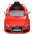 Aufsitzauto für Kinder Audi TT RS mit Fernsteuerung Rot – Bild 2