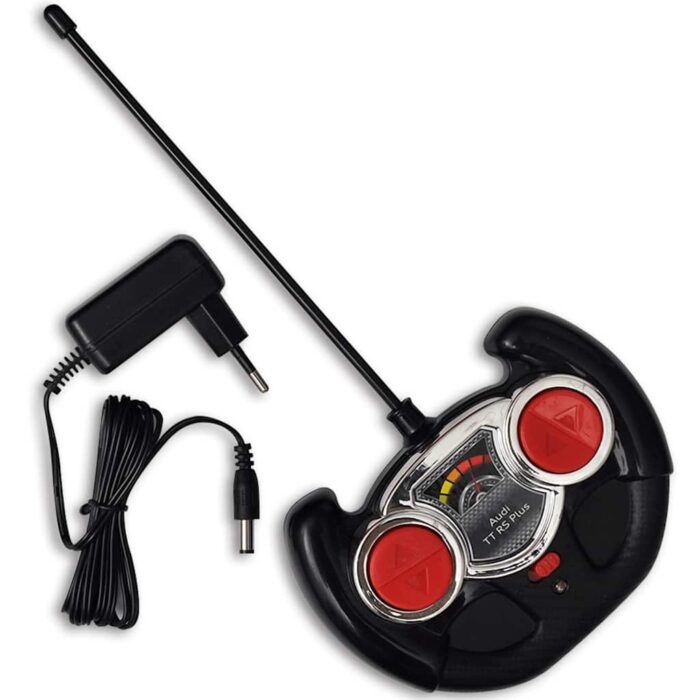 Aufsitzauto für Kinder Audi TT RS mit Fernsteuerung Rot – Bild 6