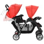 Tandem-Kinderwagen Stahl – Bild 5