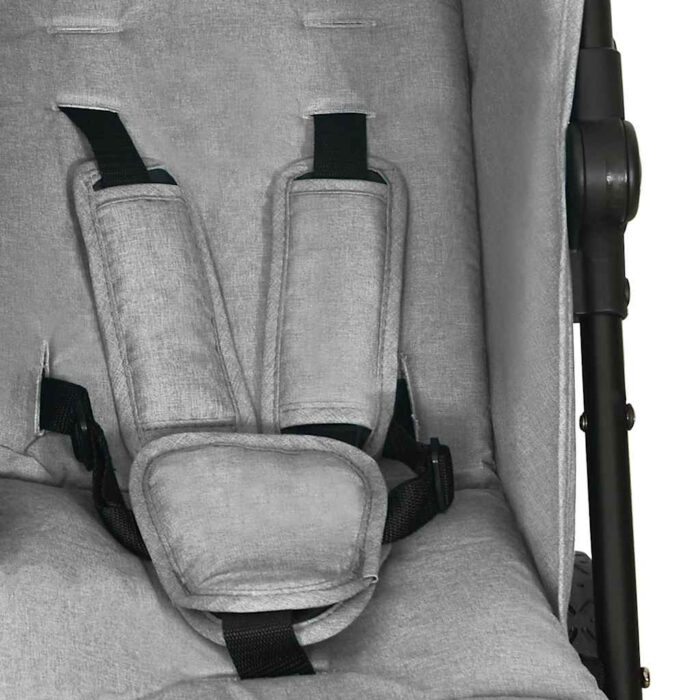 Geschwisterwagen Anthrazit Stahl – Bild 9