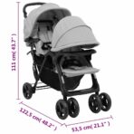 Tandem-Zwillingskinderwagen – Bild 12