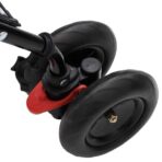 Kinderwagen Hellgrau und Schwarz Stahl – Bild 7