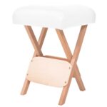 Massage-Klapphocker 12 cm dicker Sitz & 2 Nackenrollen