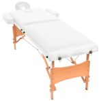 Massageliege 2-Zonen Klappbar 10 cm Sitz – Bild 2