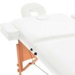Massageliege 2-Zonen Klappbar 10 cm Sitz – Bild 4
