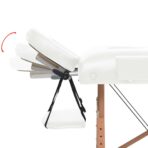 Massageliege 2-Zonen Klappbar 10 cm Sitz – Bild 5