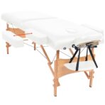 Massageliege 2-Zonen Klappbar 10 cm Sitz – Bild 6