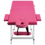 Massageliege Klappbar 2-Zonen – Bild 3