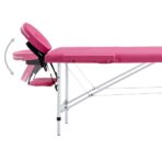 Massageliege Klappbar 2-Zonen – Bild 5