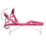 Massageliege Klappbar 4-Zonen – Bild 5