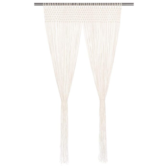 Makramee Vorhang 140×240 cm Baumwolle – Bild 2