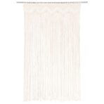 Makramee Vorhang 140×240 cm Baumwolle – Bild 2