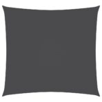 Sonnensegel Oxford-Gewebe Quadratisch 2,5x2,5 m Anthrazit – Bild 2