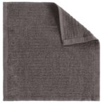 12-tlg. Handtuch-Set Schwarz Baumwolle – Bild 12