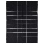 12-tlg. Handtuch-Set Schwarz Baumwolle – Bild 7