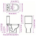 Keramik-Toilette Abgang Horizontal – Bild 10