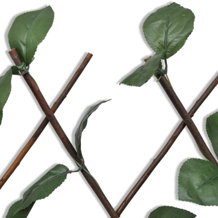 Weidengitter 5 Stk. mit künstlichen Blättern 180×90 cm – Bild 7