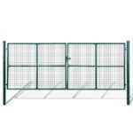 Gartentor aus Maschengewebe 400x150 cm