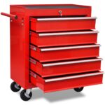 Roter / Werkstattwagen Schubladen