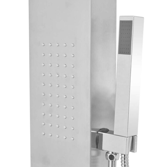 Duschpaneel-System Edelstahl Stahl Viereckig – Bild 7