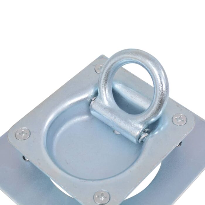 Zurrösen für Anhänger 6 Stk. Verzinkter Stahl 2000 kg – Bild 6