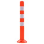 Verkehrspoller 2 Stk. Kunststoff 75 cm – Bild 2