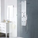 Duschpaneel Glas 25×44,6×130 cm