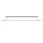 Markisenrahmen Weiss 400 x 300 cm Aluminium – Bild 4