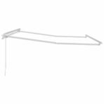 Markisenrahmen Weiss 400 x 300 cm Aluminium – Bild 5