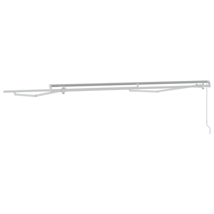 Markisenrahmen Weiss 400 x 300 cm Aluminium – Bild 6