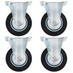 Bockrollen 4 Stk. 100 mm