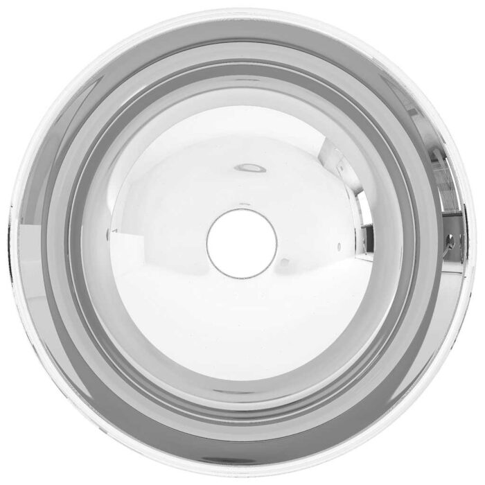 Waschbecken 28 x 10 cm Keramik Silbern – Bild 4