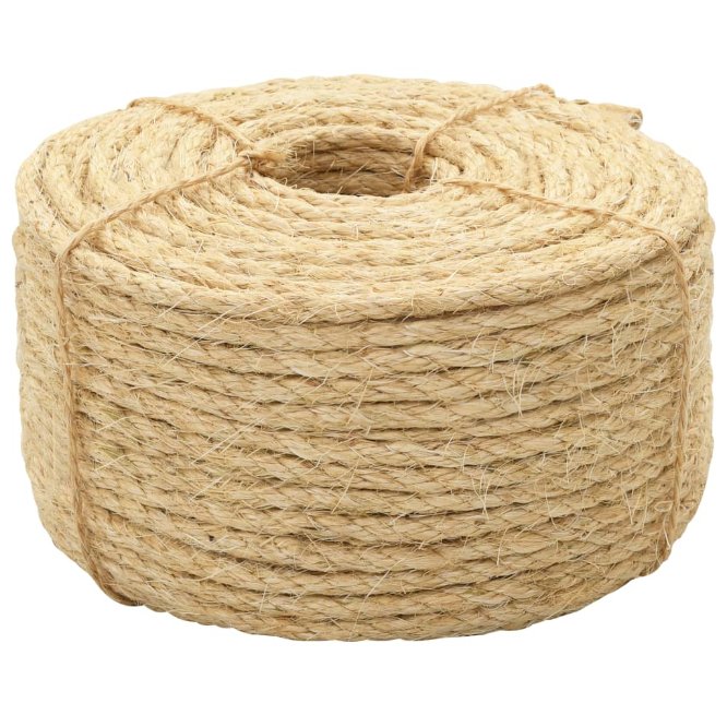 144791_1.jpg Seil 100% Sisal 6 mm 100 m – Bild 1