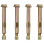 Türvordach Silbern und Transparent 120x90 cm Polycarbonat – Bild 5