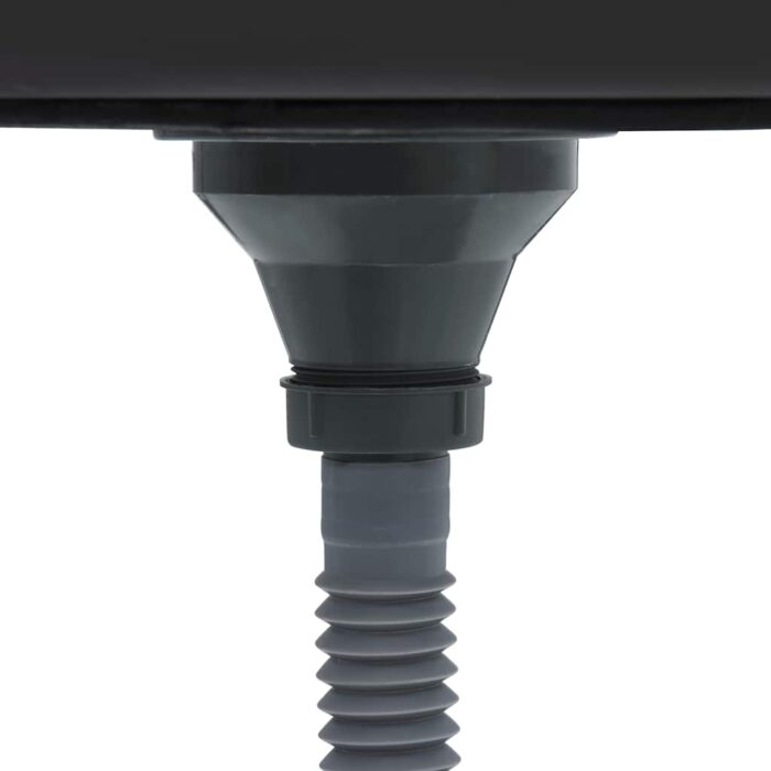 Einbauspüle mit Sieb und Siphon Edelstahl – Bild 6