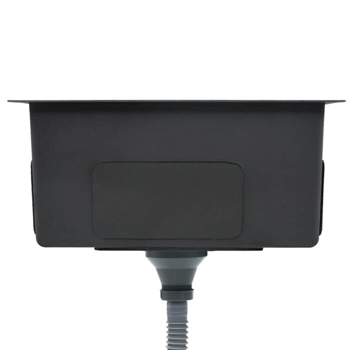 Handgefertigte Küchenspüle Edelstahl – Bild 5