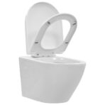 Wand-WC ohne Spülrand Keramik – Bild 3