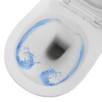 Wand-WC ohne Spülrand Keramik – Bild 7